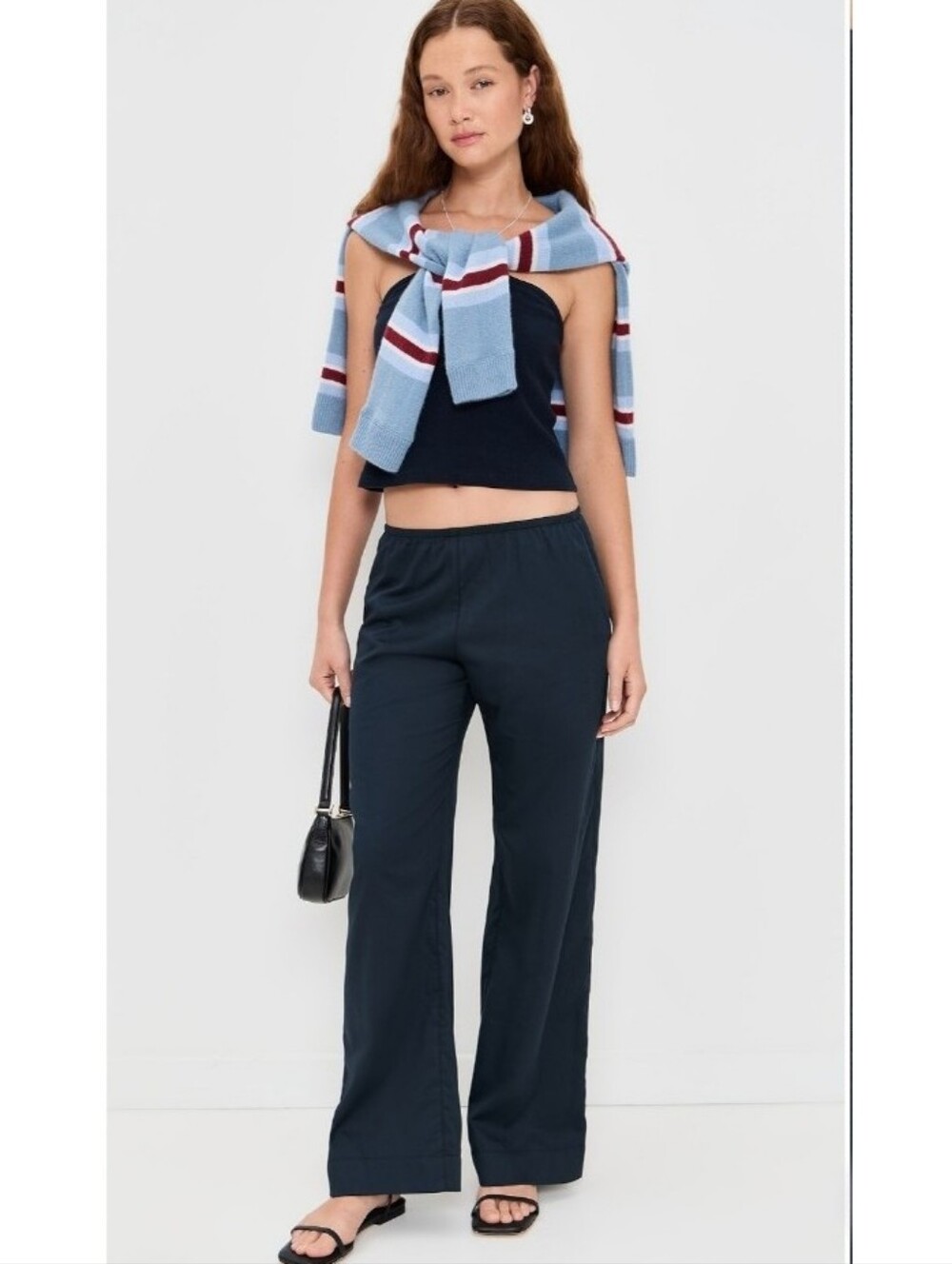 LESET YOKO TROUSER PANTS IN MIDNIGHT